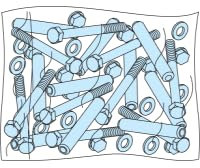 Schneider Electric 10 vis + acces. Asoc. Largeur prisme P marque