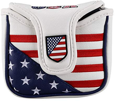 PU Golf Mallet Putter Covers Couvre-chef Couvre-jambes imperméable en cuir synthétique couvre-chef couvre-chef couvre-chef couvre-chef couvre-chef