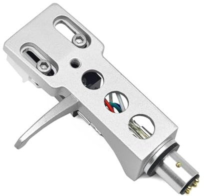 Stylus per cartuccia giradischi con testina in argento compatibile con Pioneer PLX-1000 PL-518 PL-530 PL-A35 PLX-500 PL-560 PL-200 PL-516 PL-255, sostituisce lo stilo AT-3600L