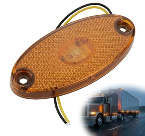 Luz de DelimitacióN Lateral 12V LED Luces Laterales Posición Señalización