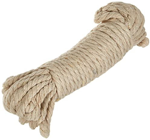 Rayher 55831000 Cordoncino Cotone Doppio, 4mm Ø
