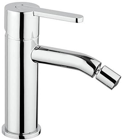 Paini - Gaia 306 Rubinetto Miscelatore Bagno Monocomando con Scarico Automatico per Bidet, finiture Cromate e brillanti, Design accattivante, interamente prodotto e lavorato in Italia