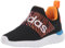 adidas Lite Racer Adapt 4.0 Running Shoe, Black/Acid Red/Blue Rush (Slip-On), 10.5 US Unisex Little Kid
