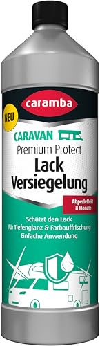 Caramba Caravan Premium Protect lackförsegling, skydd mot väder och smuts, ny glans och färgfördjupning, pärleffekt, 1 l