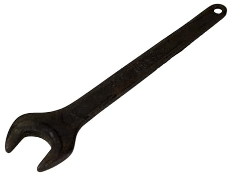 Dönges Llave de boca única, color negro, 46 mm