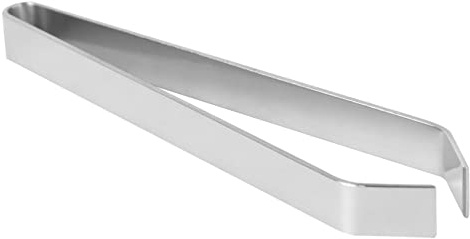PRETYZOOM 1piece Stainless Steel Fish Bone Tweezer Easy Pull-out Clean Kitchen Tongs Seafood Tool