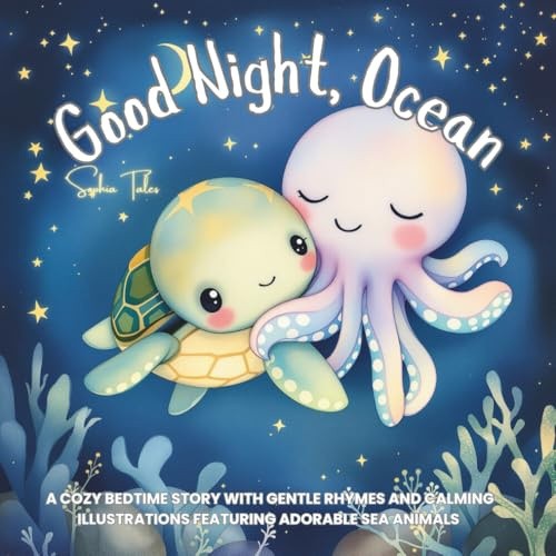 Good Night, Ocean: A Cozy Bedtime Story with Gentle Rhymes and Calming Illustrations Featuring Adorable Sea Animals | Perfect for Babies, Toddlers, ... Stories for Kids Who Love Animals and Nature)