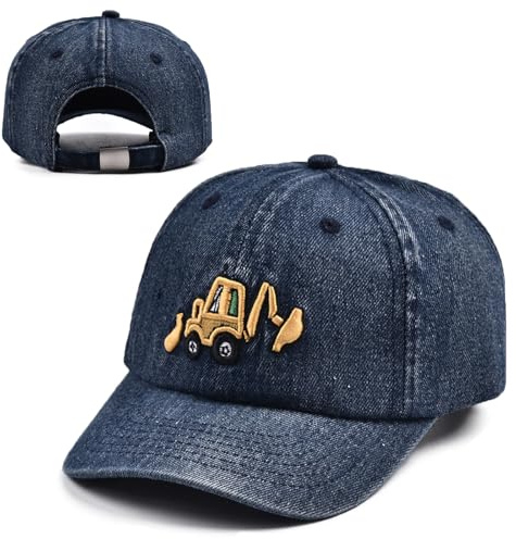 MLPKOI Cappellino da Baseball per Bambini e Bambine, Berretto da Baseball, Miner Cappello Bambino, con Visiera da Baseball Regolabile, per Bambini