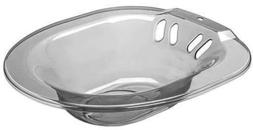 Abaodam Baño de Asiento para Mujer Posparto y Ancianos Palangana Ergonómica Resistente Altas Temperaturas para Inodoro Alivio Cómodo y Seguro para Cuidado Íntimo y Hemorroides Color Gris