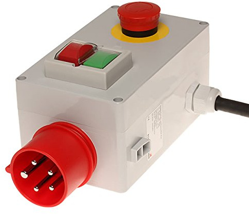 Schalter Starter K3000 3Ph-400V/7,5kW mit Überlastschutz, Not-Halt