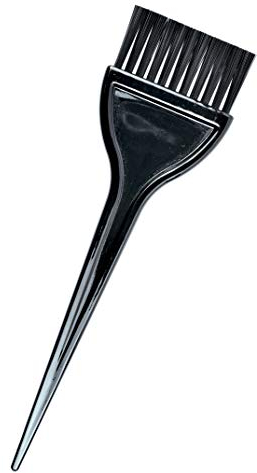 Kosmetex Haarfärbepinsel Nr.4 schwarz, 21 cm, breiter 5.8 cm Pinsel für die Haarfarbe