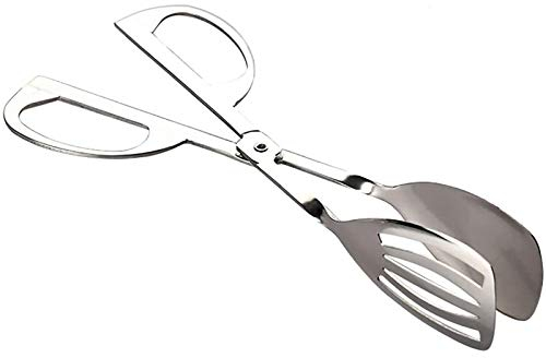 Résistant Chaleur Clip Alimentaire Grillé Pinces Pinces Salade Ciseaux Buffet Traiteur Pinces Service de Vaisselle Pinces en Libre Service pour Pain, Gâteau, Spaghetti, Steak, Collations Diverses