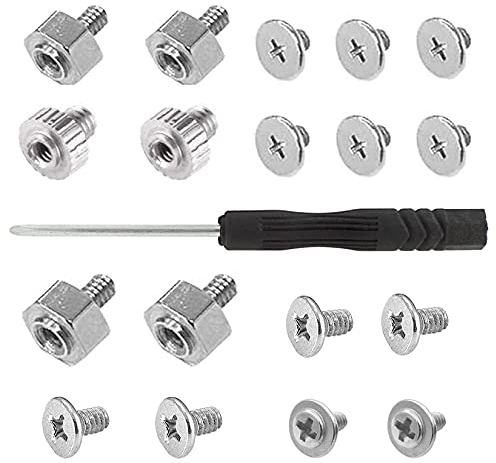 Akuoly M.2 PC Schrauben Set, NVMe Screw m.2 SSD Montageset für Laptops, 19pcs