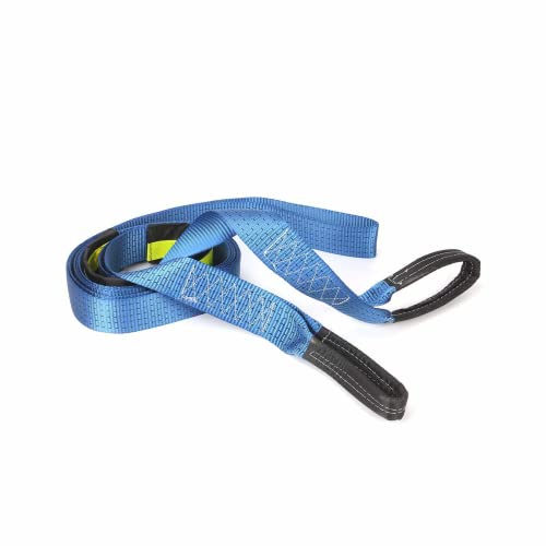 Youyijia Auto Abschleppseil 5m Abschleppseil Notfallleine mit rutschfesten Handschuhen Dreifach Verstärktes Loop-End-Stärkeseil