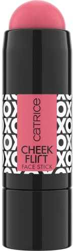 Catrice Cheek Flirt Face Stick, Rouge, Nr. 020, Pink, langanhaltend, pflegend, sofortiges Ergebnis, natürlich, vegan, ohne Alkohol, ohne Parabene, ohne Mikroplastikpartikel, 1er Pack (5.5g)