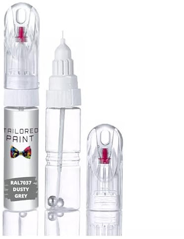 RAL7037 Dusty Grey Multi Surface Touch Up Paint Pen All in 1 Interior & Exterior Wood, Metal, Plastic, uPVC, Ceramic All Weather Egg Shell 30% Sheen