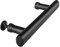 Cokritsm 145mm Mittenabstand Duschkabinen Griff Schwarz Edelstahl - 230mm Gesamtlänge Schiebetürgriff für Duschabtrennung & Glastüren (Lochabstand 145mm)