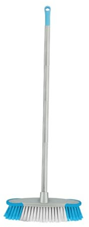 HOMESHOPA Premium Household Broom, Long Handle Soft Bristle Indoor Sweeping Broom Brush, Indoor Outdoor Floor Cleaning Broom Home Kitchen Patio Garden Garage