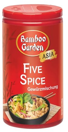 Bamboo Garden - Fünf Gewürze Würzmischung | Vegan, natürliche Zutaten | 35 g in der Dose