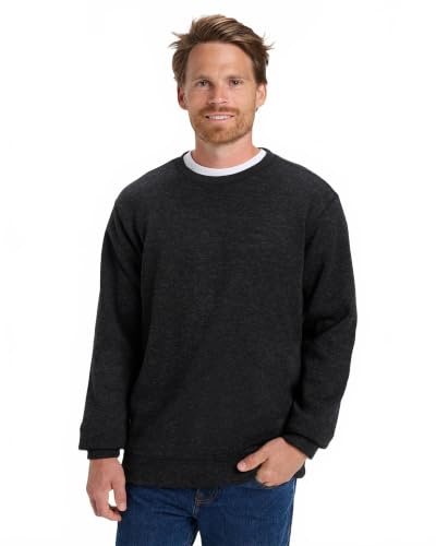Quiksilver Fleece sweater KELLER CREW Men's Black L