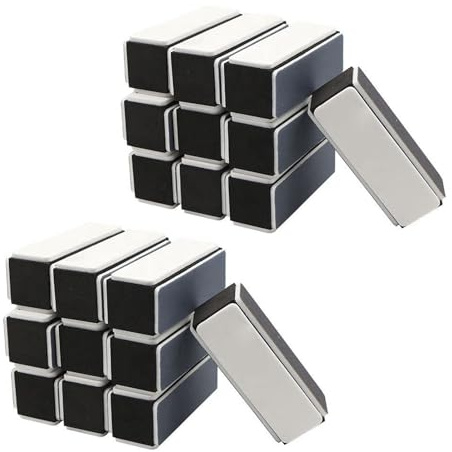 Galenecx 20 Pezzi Buffer per Unghie, Professionale Portatile Levigatura File Strumento, Levigatura File Strumento Buffer Blocco a Doppia Faccia, per Modellare, Limare, Levigare e Lucidare Unghie