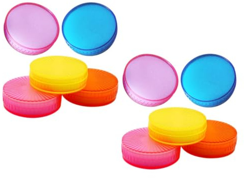 HOMSFOU 10 Pièces Humidificateurs à Doigts Éponge Antidérapante pour Comptage et Tri de Documents Accessoire Bureau et Finance Polyvalent Couleur Aléatoire