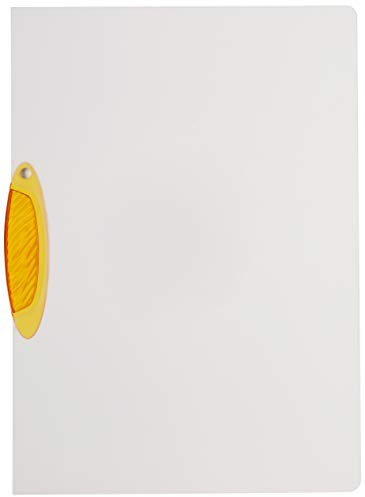 Durable 100025 - Swingclip, cartellina portadocumenti con clip laterale ellittica, capacità 30 fogli, f.to A4, azzurro, 1 Pezzo