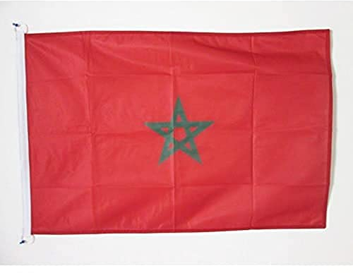 AZ FLAG - Flagge Marokko - 150x90 cm - Marokkanische Fahne 90 x 150 Cm Aussenverwendung - Flaggen