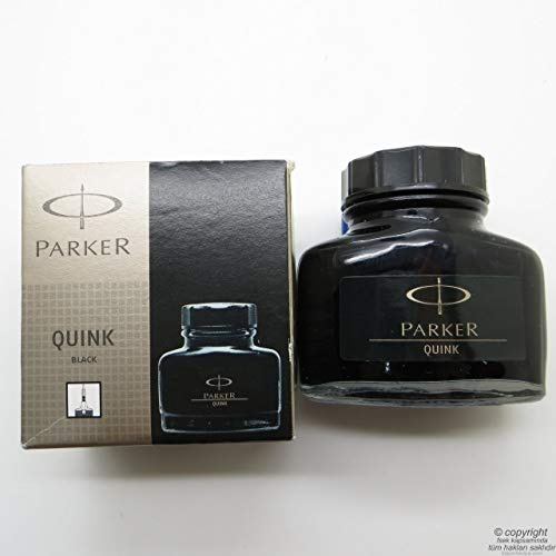 Parker Quink Permanent Ink Bottle Black 2oz S0037460