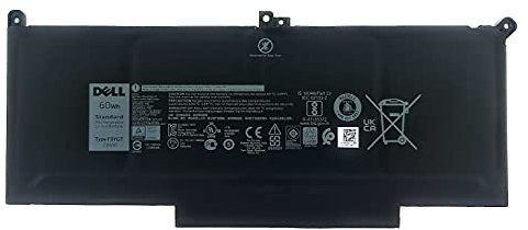 Dell F3YGT Batterie 4 cellules pour Latitude 7280 Latitude 7390 Latitude 7480 Latitude 7490 7,6 V