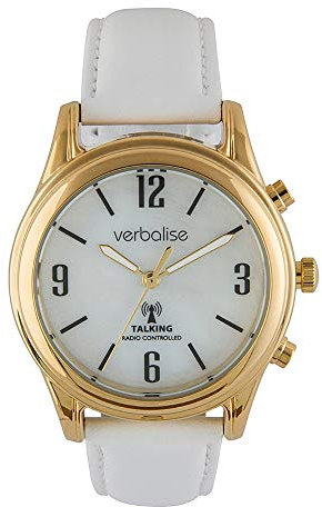 Verbalise Ladies Radio-Controlled Talking Watch VLRC-208ES (VLRC-208LW)