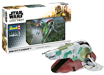Revell 06785 Star Wars: The Book of Boba Fett - Boba Fett's Starship Age 10+™ 1:88 Scale Unbuilt/Unpainted Plastic Model Kit