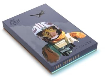 Disco Duro Externo Seagate FireCuda Luke Skywalker HDD 2 TB SSD