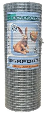 Volierendraht Drahtgitter feinmaschig I verzinkt I 19x19 mm I 25m x 0,6m I Robust & Langlebig für Garten und Tierhaltung I Hasendraht I Wühlmausgitter I Vogeldraht