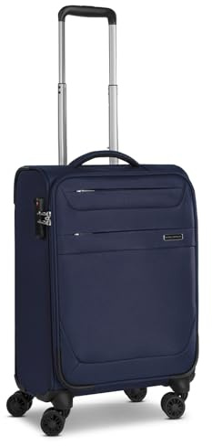 Worldpack Kleiner Weichgepäck Kabinen-Koffer | Cabin-Trolley 36 x 20 x 55 cm aus hochwertigem, robustem Polyester Material | für Damen und Herren | 4 Doppelrollen & TSA-Schloss | Chicago Serie