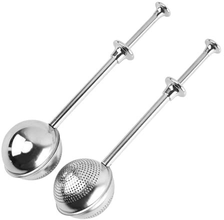 2 Pezzi Setaccio Di Farina, Filtro Farina In Acciaio Inossidabile, Setaccio Retrattile, Filtro Multifunzionale, Polvere Di Zucchero, Strumenti Di Dessert Da Forno