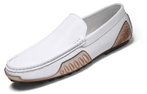 Loafer-Scarpe da Uomo in Pelle Scamosciata Penny Loafers Comfort Driving Shoes Mocassini Fatti a Mano Slip On Driving Business Shoes in Taglie38-49 EU