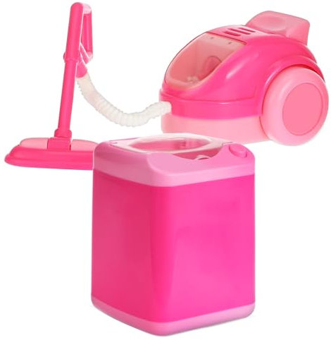 HEMOTON Mini De Cocina De Limpieza para Pequeños Electrodomésticos De Cocina De Juguete Accesorios Miniatura para Casas De Muñecas Lavadora De Juguete para Jugar Casitas