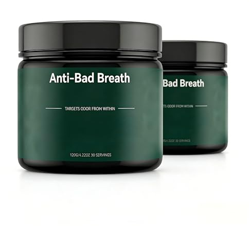 Mot dålig andedräkt, Deodorant för hela kroppen, 2 st