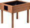dobar® 58510FSC Kinderhochbeet mit Kreidetafel | Mini Hochbeet Holz | erhöhter Pflanzkasten für Kinder | Salatbeet auf Stelzen | Kleines Kräuterbeet Garten/Terrasse/Balkon | 50 x 40 x 45 cm | Braun
