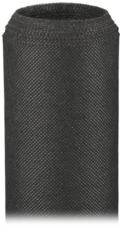 Relaxdays ogräsduk, 2 x 5 meter täckväv, odlingsväv, markduk 50 g/m², UV-beständig barkduk, markväv, täckduk, svart