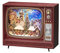 Konstsmide LED Wasserlaterne Fernseher, braun, mit Musik, mit an/aus Schalter, 5h Timer, 5 Bunte Dioden, batteriebetrieben & USB, Innen, 0, 5W, Batterie: 3 x C 1, 5V (exkl.) - 4265-000
