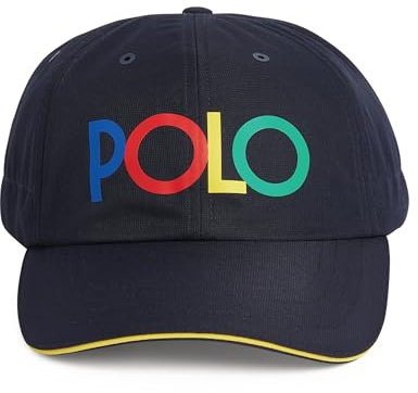 POLO RALPH LAUREN Crest Twil Longville Cap Hat, Specter Navy, One size