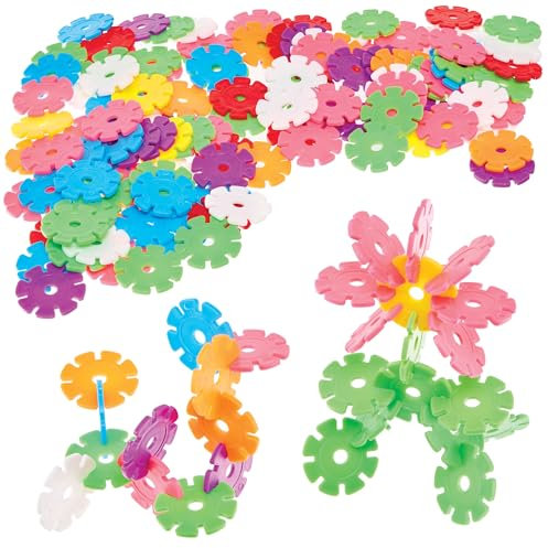 Baker Ross FN101 Okton-Bauklötze - 250er-Pack, MINT-Bausteine für Kinder