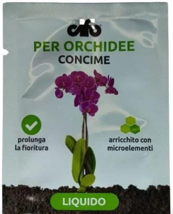 Concime liquido per orchidee CIFO Granverde, 2,5 ml, busta (20)