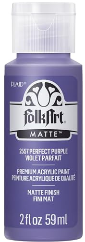 Folk Art Acrylic Paint, Perfect Purple, 2 oz