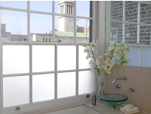 White Frosted Privacy Glass Window Film (50cm x 2M) (50cm x 2 metre)