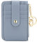 Damen Kartenhalter Brieftasche Kartenetui Mit Münzfach Geldbeutel Damen Klein Mini Portemonnaie Damen Mini Geldbeutel Damen Leder Portemonnaie Herren Slim Mit 7 Kartenfächer (blau)