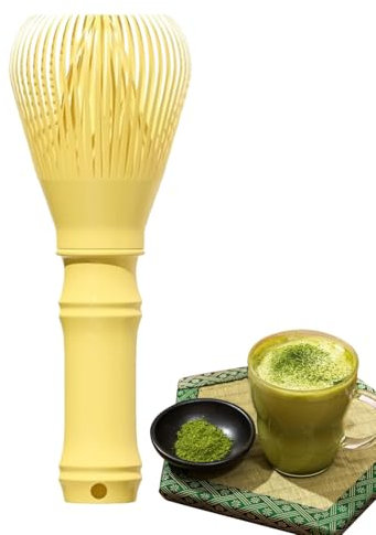 di matcha di -Chasen a 100 punte per cerimonia del tè giapponese, frusta da tè artigianali | Mixer per matcha di naturale, autentico brodo di tè verde, accessori per whisk con accesso