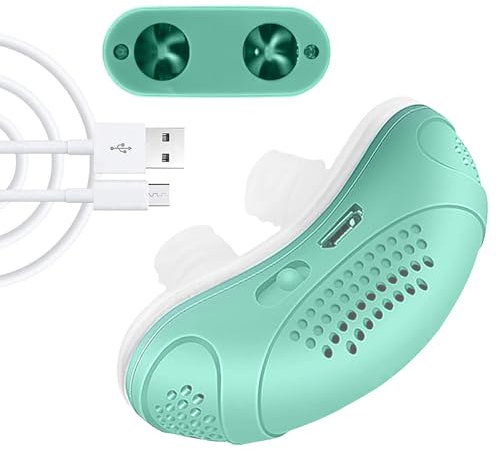 Dispositifs Anti-Ronflement | Appareil Anti-Ronflement pour Un Sommeil Paisible | Solution Silencieuse Portable Adulte Amélioration Respiration Réduction Bruits Aérodynamique Maintien des